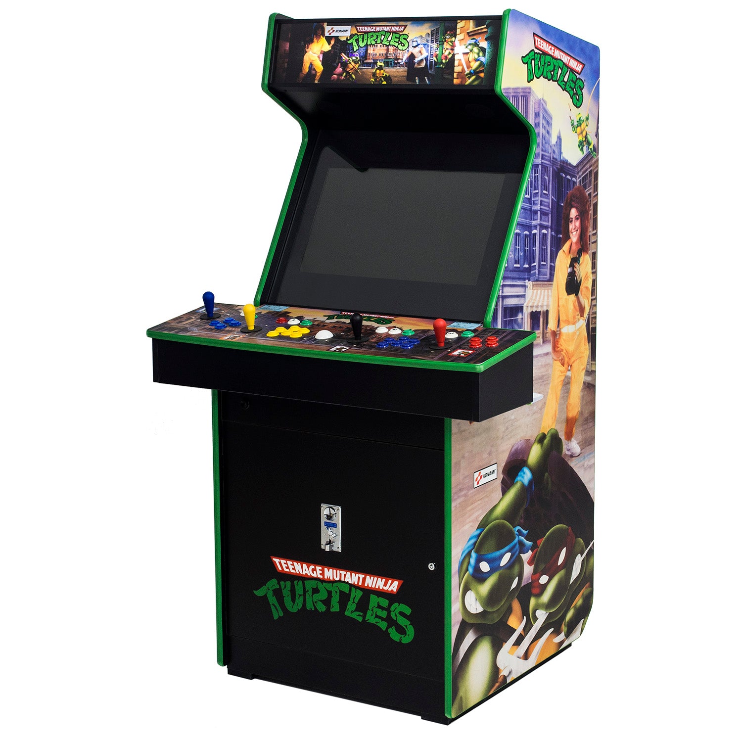 Teenage Mutant Ninja Turtles 4 Player Arcade Machines – Arcade Machines  Australia