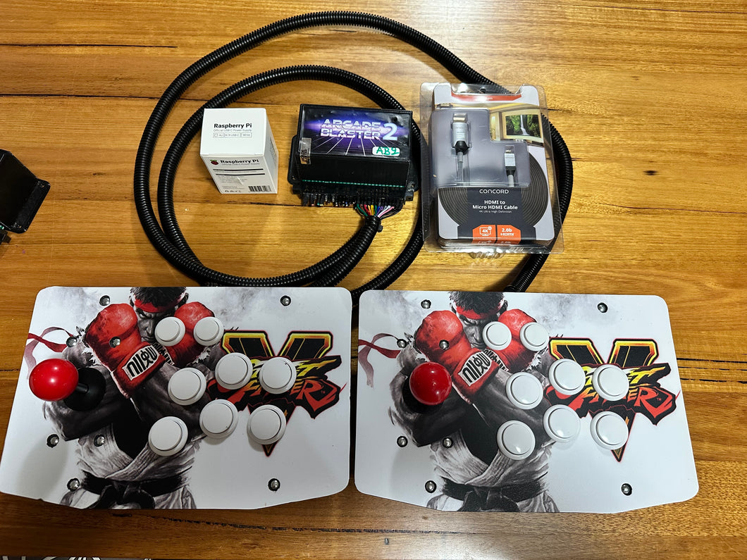 Dual Arcade Controller console