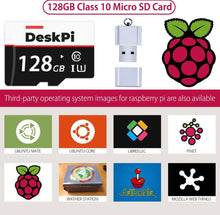 Load image into Gallery viewer, GeeekPi 8GB Starter Kit for Raspberry Pi 4-128GB Edition, Case with PWM Fan, 18W 5V 3.6A Power Supply for Raspberry Pi with ON/Off Switch, HDMI Cables for Raspberry Pi 4B (8GB RAM)
